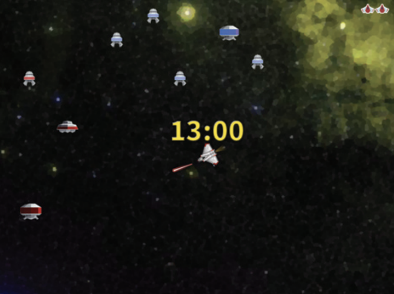 Variant 1: Inspired by Space Invaders
